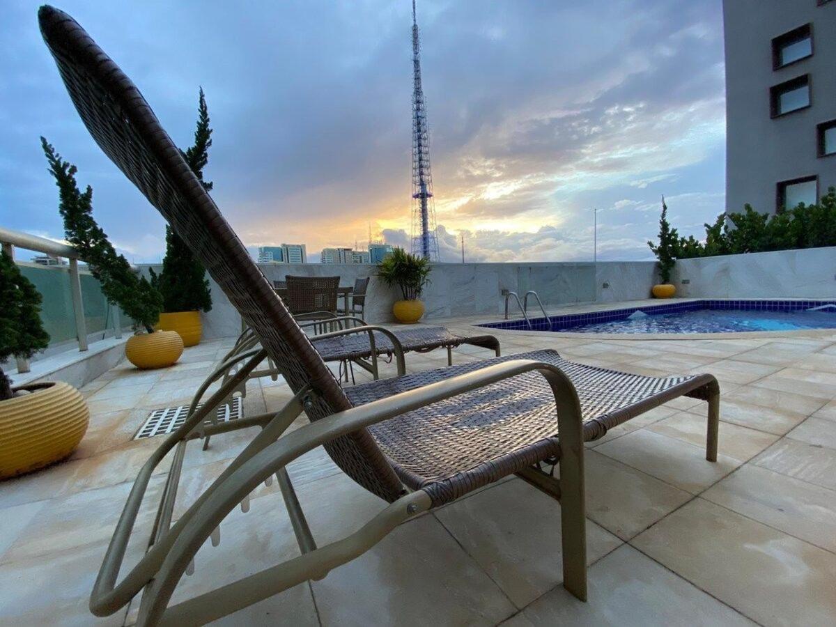 Flat Encantador No 11º Com Vista Pra Torre De Tv Μπραζίλια Εξωτερικό φωτογραφία