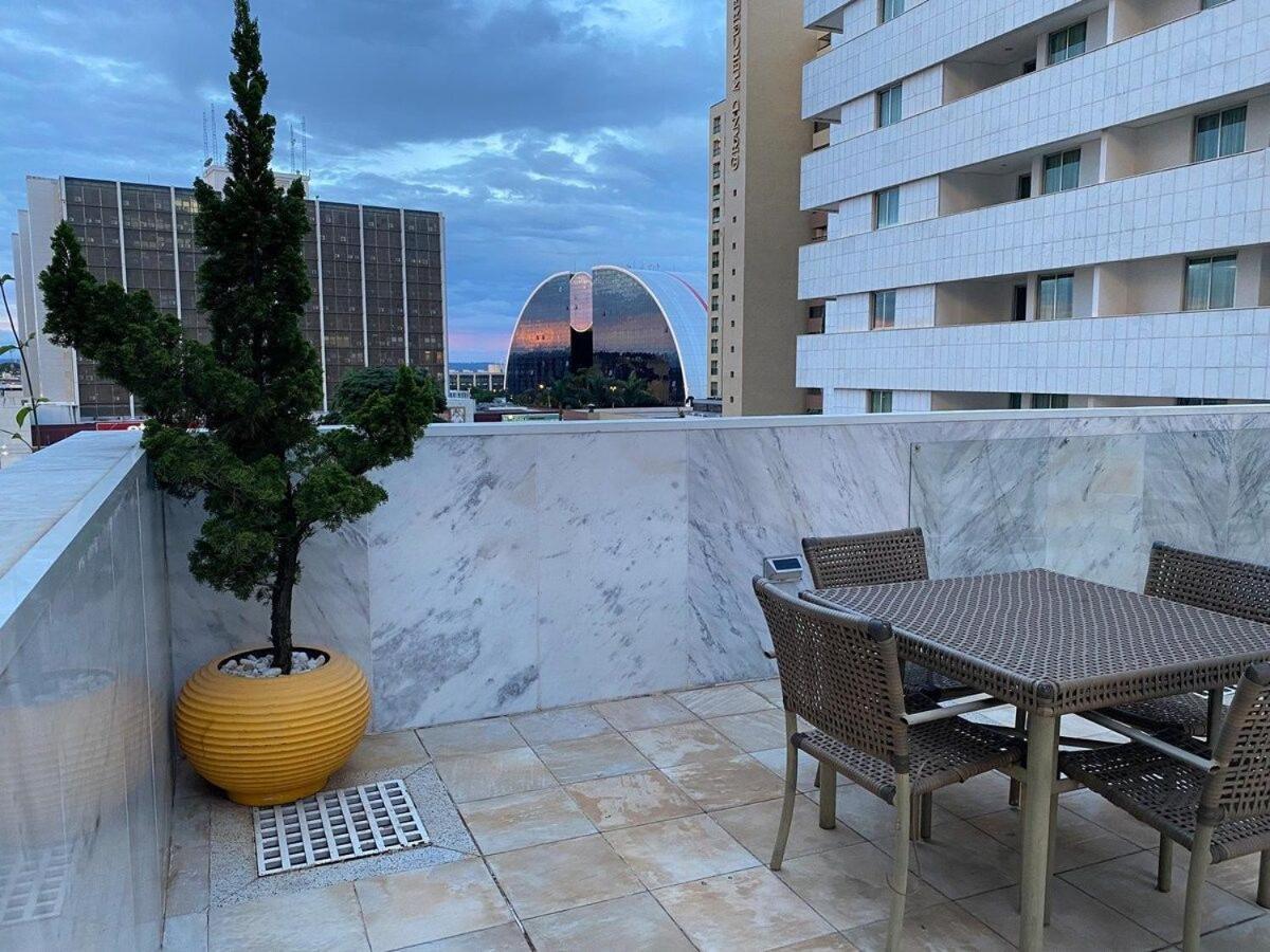 Flat Encantador No 11º Com Vista Pra Torre De Tv Μπραζίλια Εξωτερικό φωτογραφία